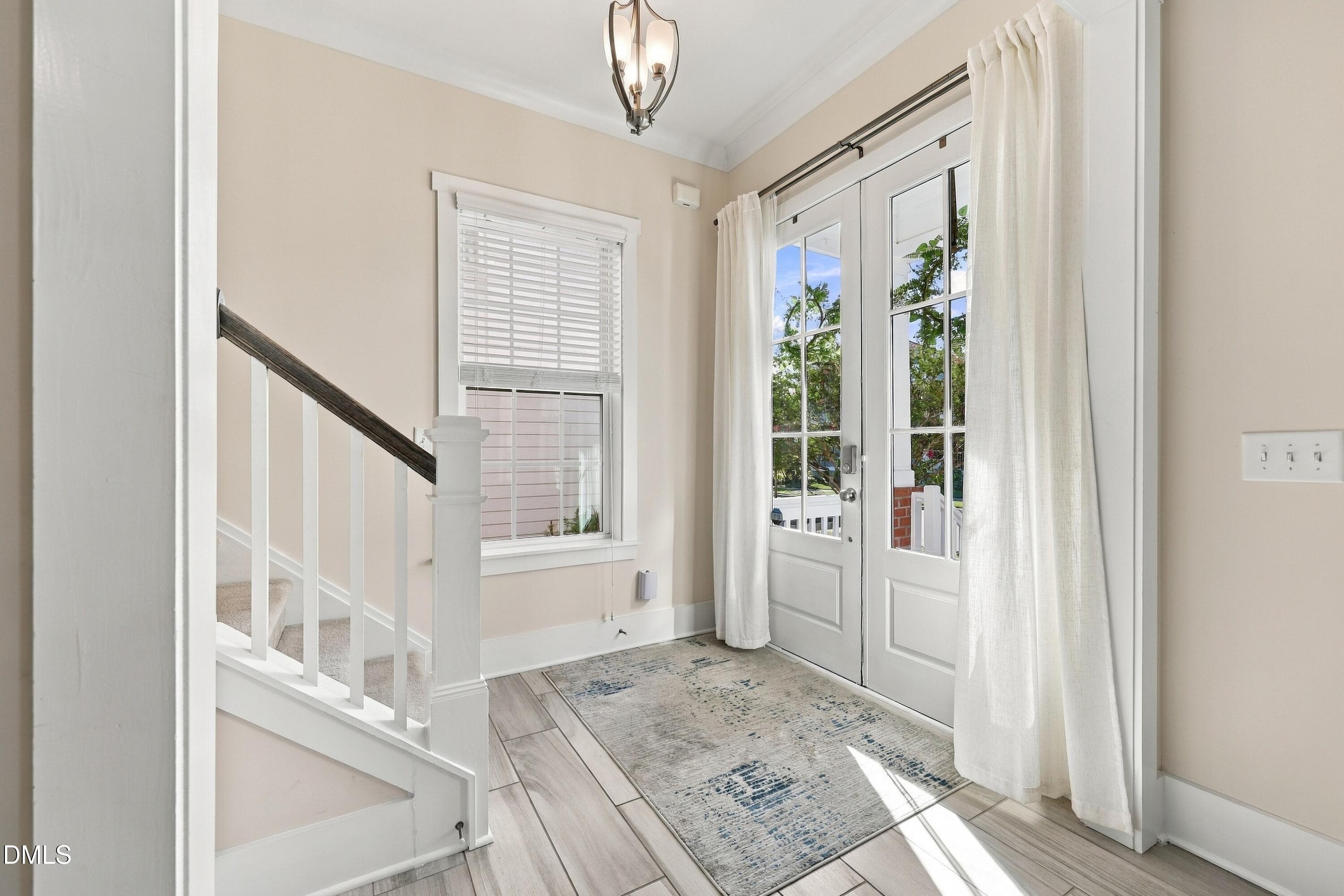 Double Door Front Entry - 5329 Forsyth Park Street, Raleigh, NC 27616