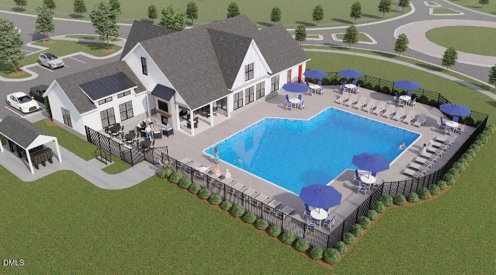 Clubhouse and Pool - 1100 Greatland Road, Durham, NC 27703
