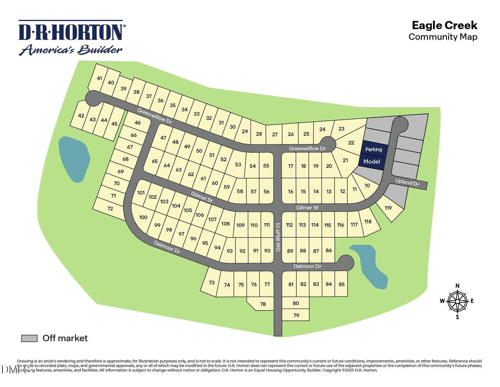 EAGLE CREEK SITE MAP - 87 Greenwillow Drive, Fuquay Varina, NC 27526