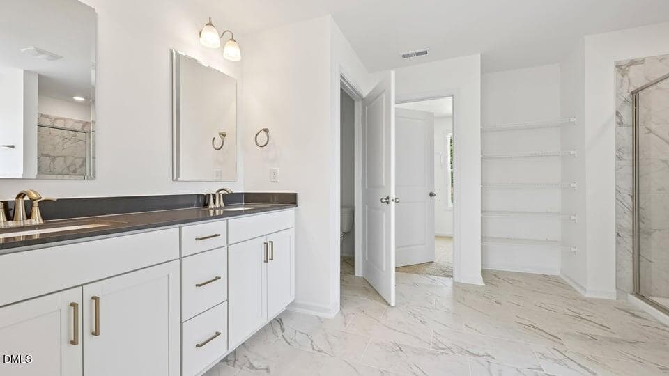 PRIMARY SUITE BATHROOM - 87 Greenwillow Drive, Fuquay Varina, NC 27526