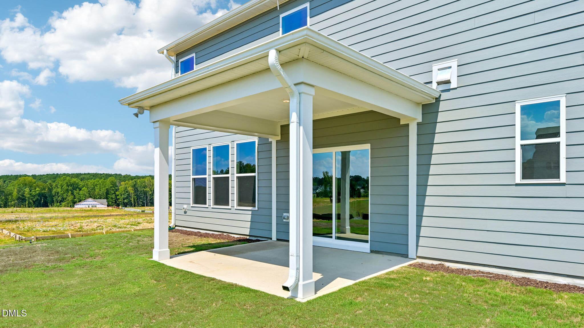 REAR COVERED PATIO - 87 Greenwillow Drive, Fuquay Varina, NC 27526