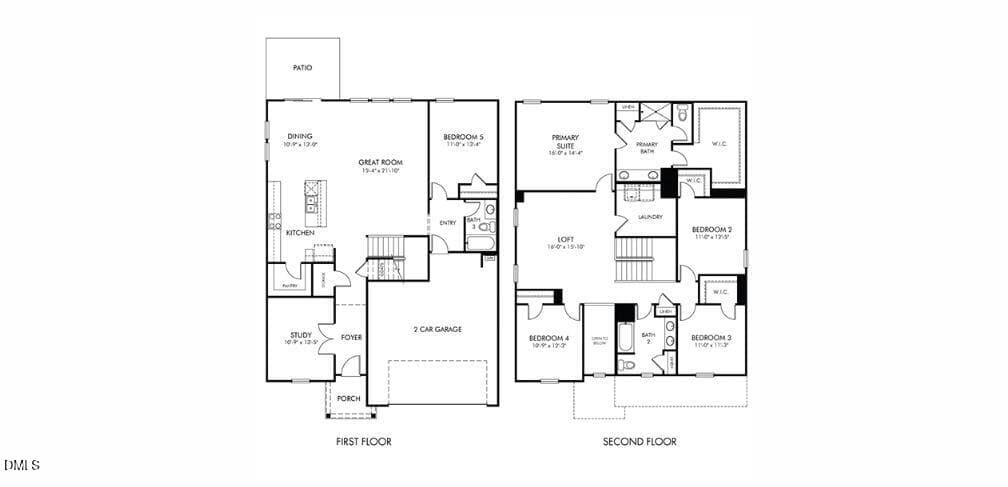 Floorplan - 756 Red River Drive, Garner, NC 27529