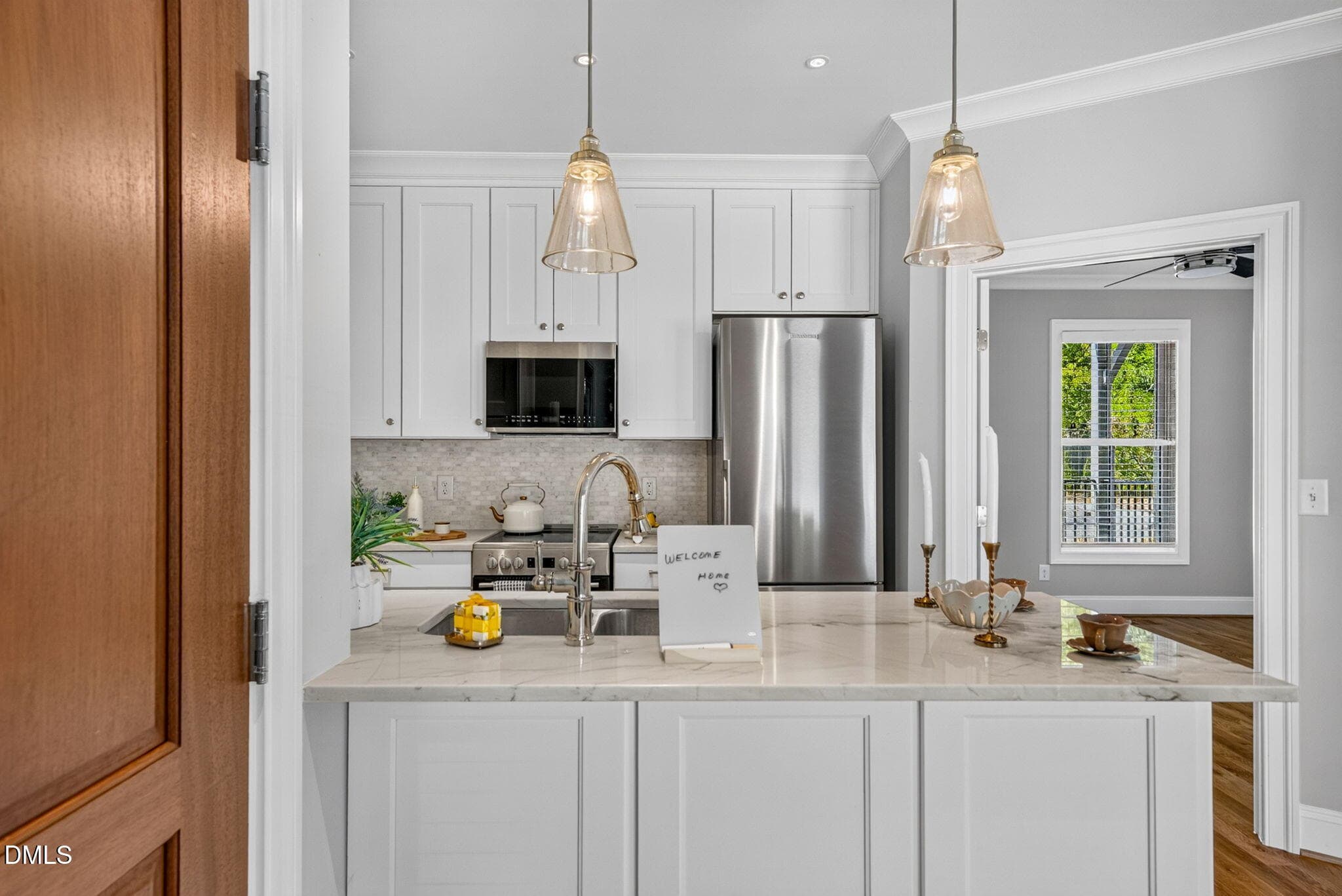 Kitchen - 607 Smedes Place B, Raleigh, NC 27605