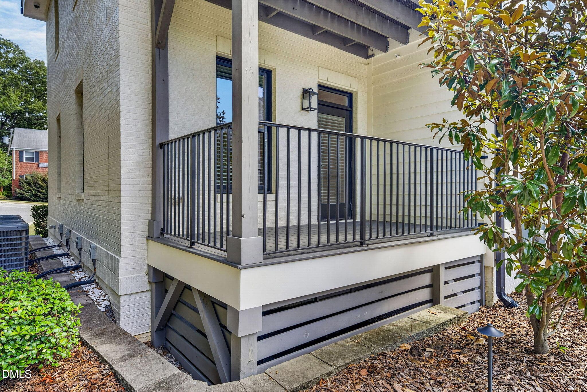 Exterior Back - 607 Smedes Place B, Raleigh, NC 27605