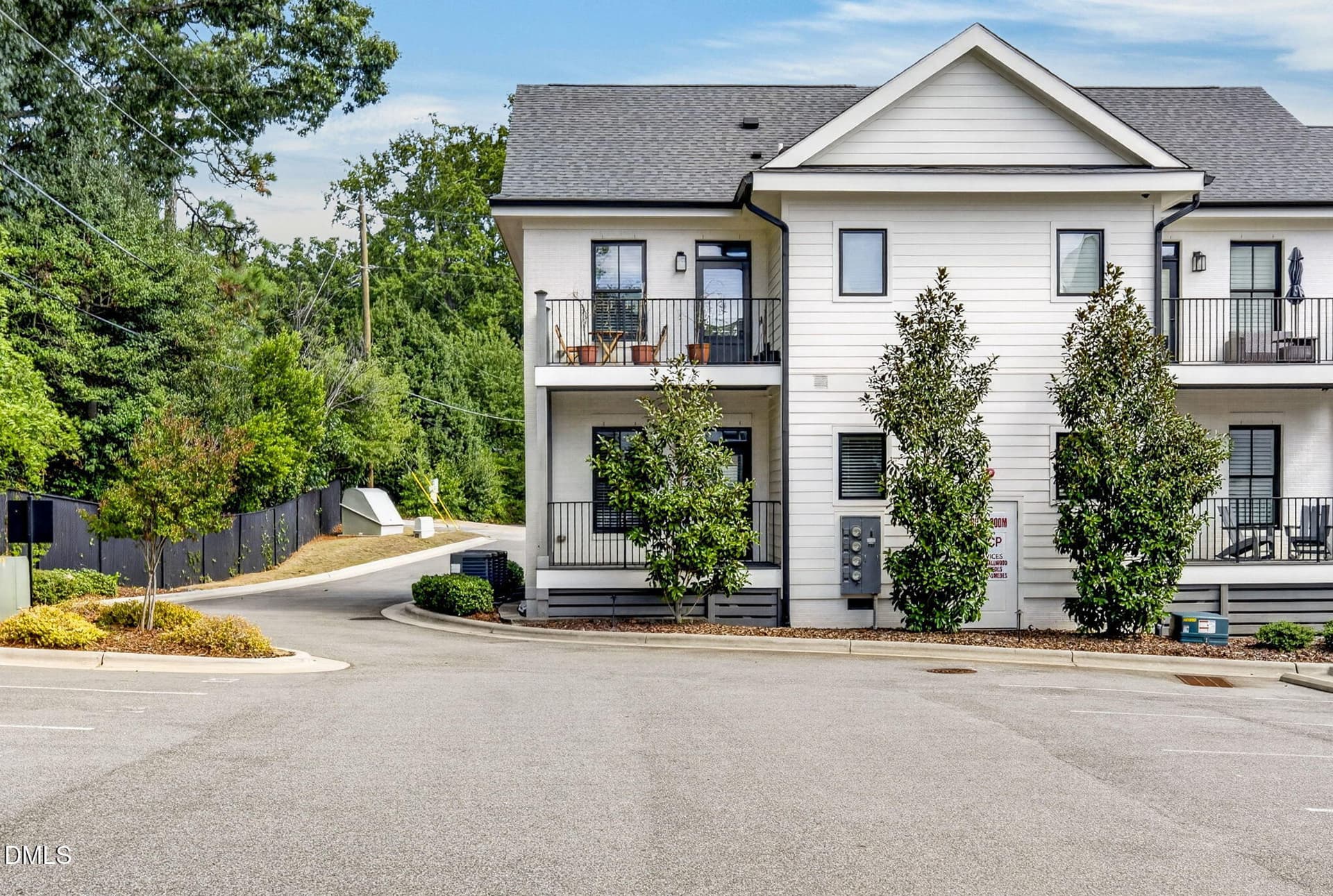 Exterior Back - 607 Smedes Place B, Raleigh, NC 27605