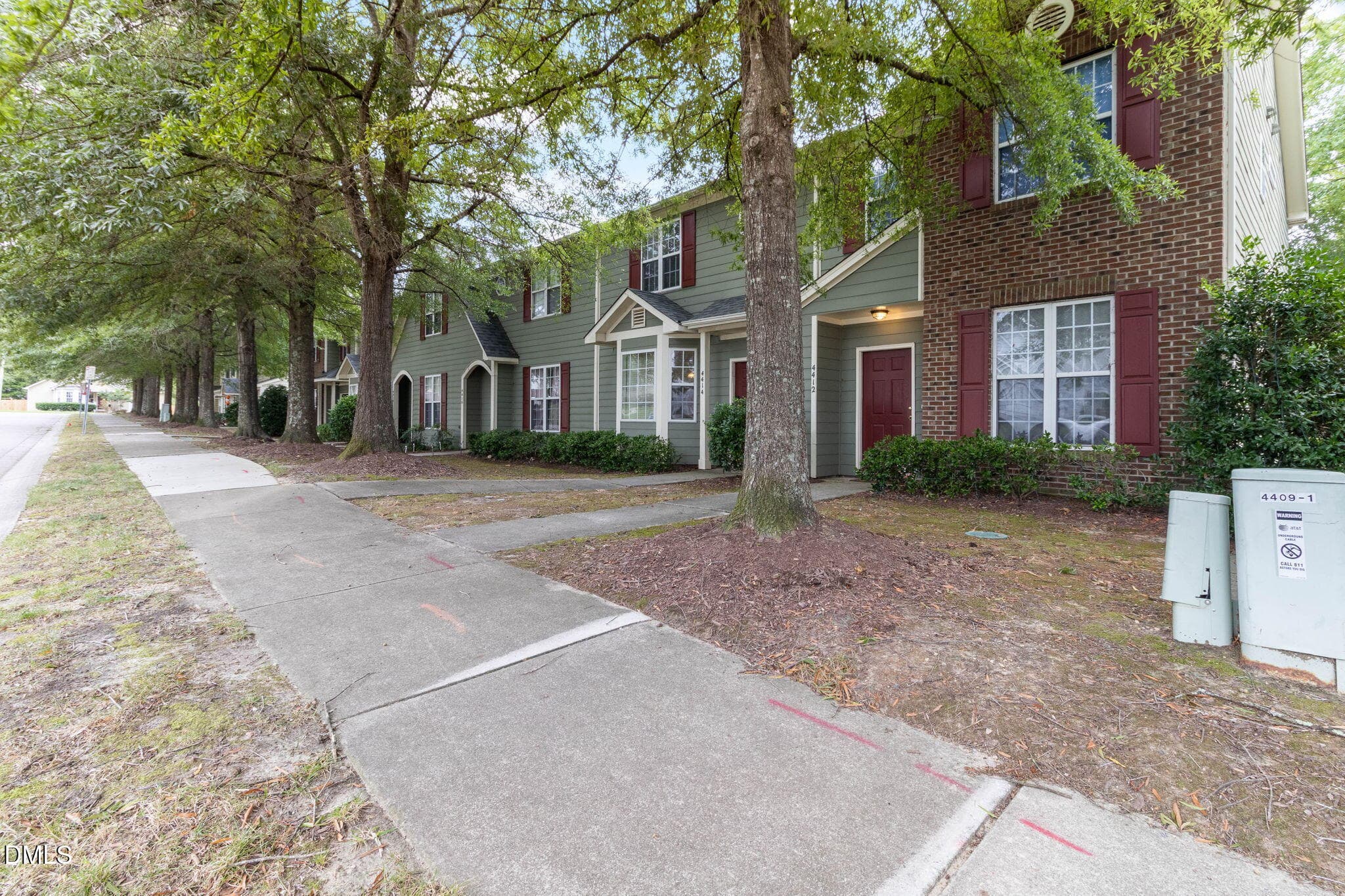 Streetscape - 4414 Pottery Lane, Raleigh, NC 27616