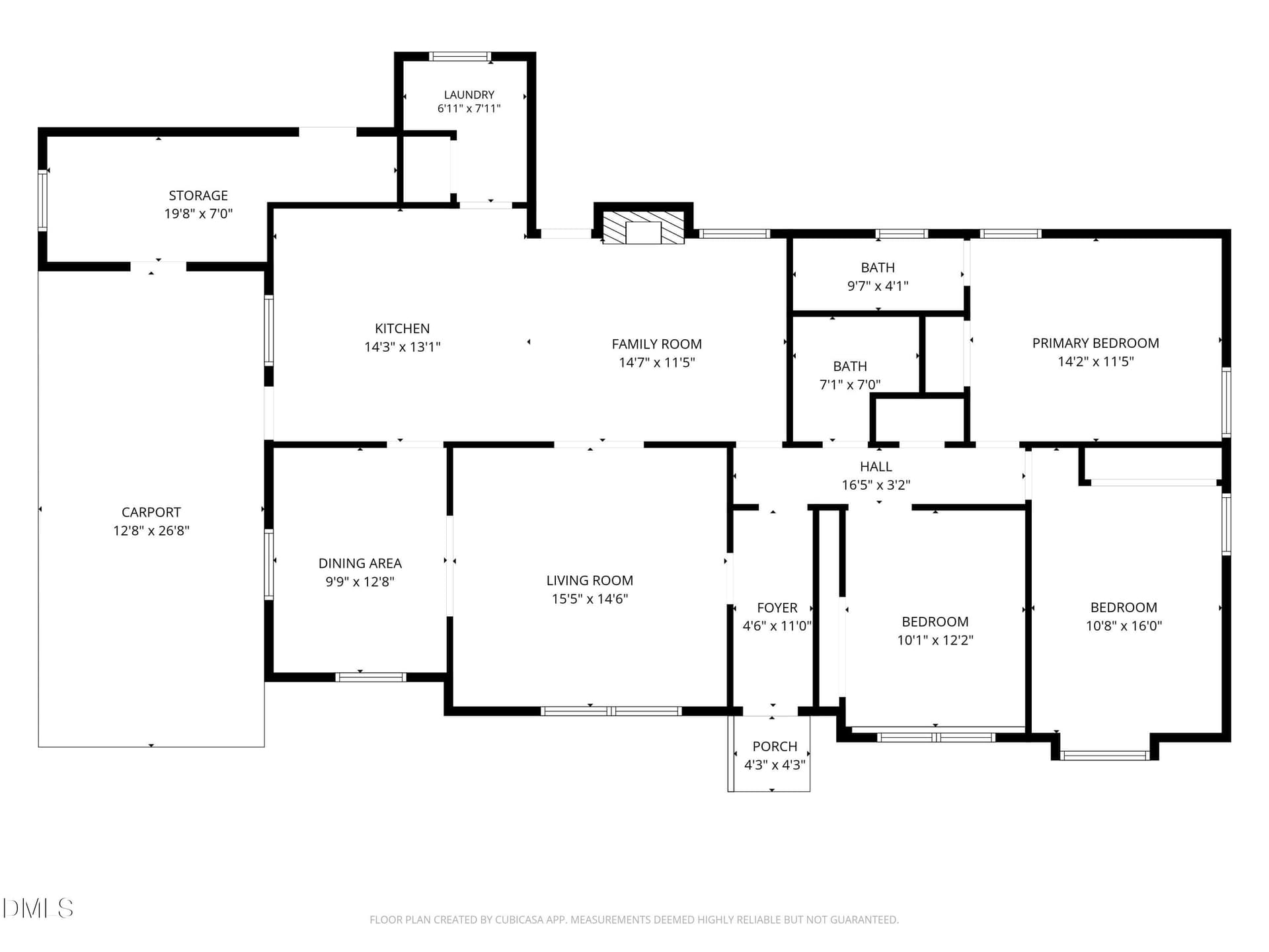 Floor Plan - 1120 Balmoral Drive, Cary, NC 27511
