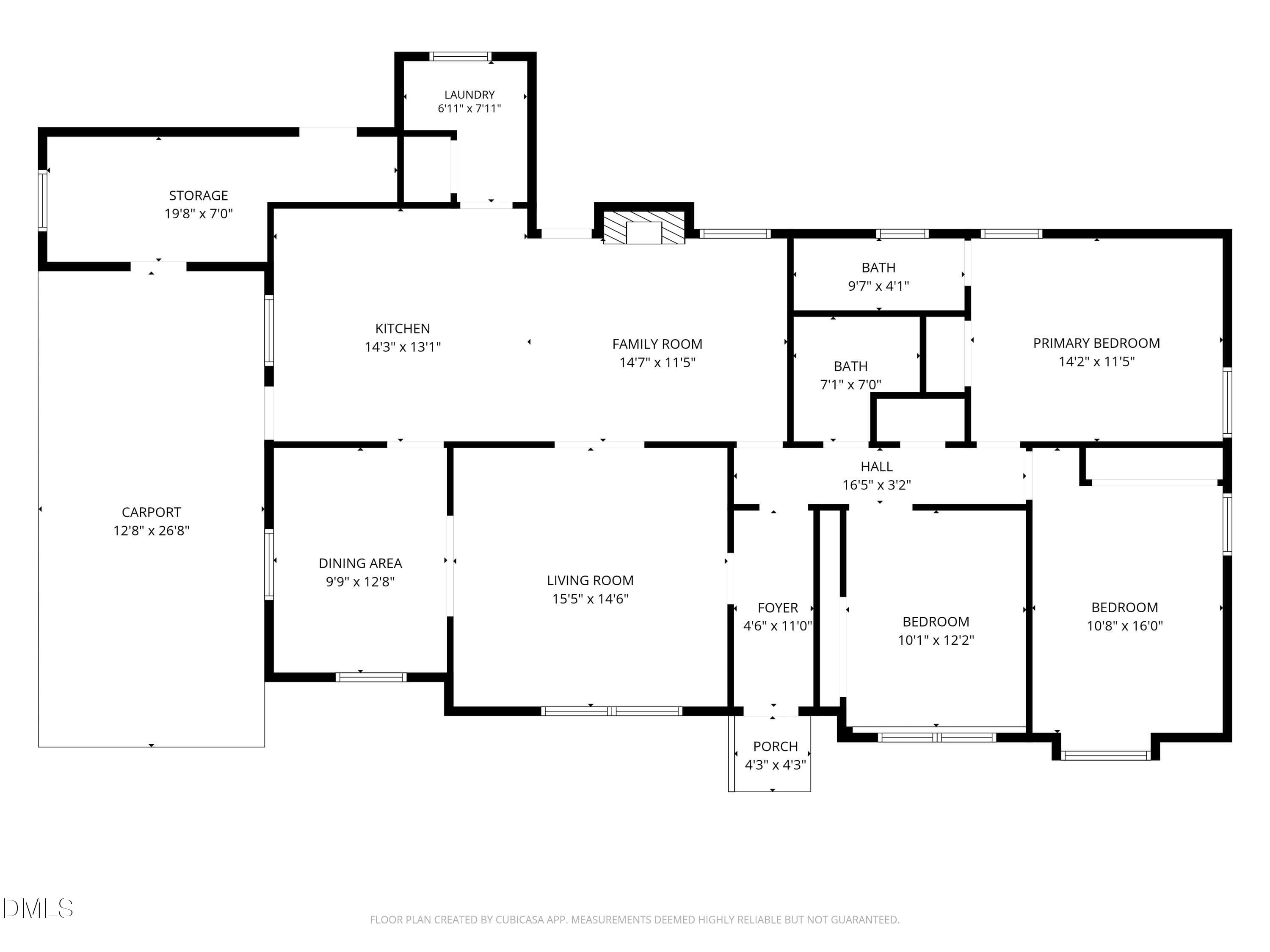 Floor Plan - 1120 Balmoral Drive, Cary, NC 27511