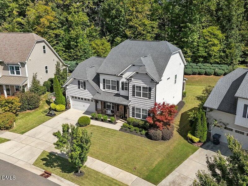 Drone View - 255 Empress Road, Hillsborough, NC 27278, Hillsborough
