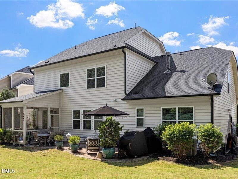 Back View - 255 Empress Road, Hillsborough, NC 27278, Hillsborough