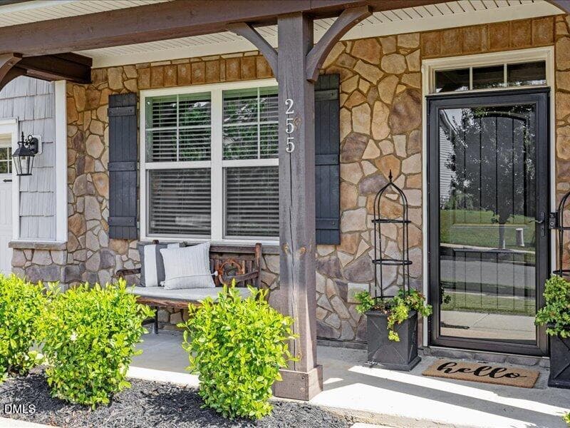 Covered Front Porch - 255 Empress Road, Hillsborough, NC 27278, Hillsborough