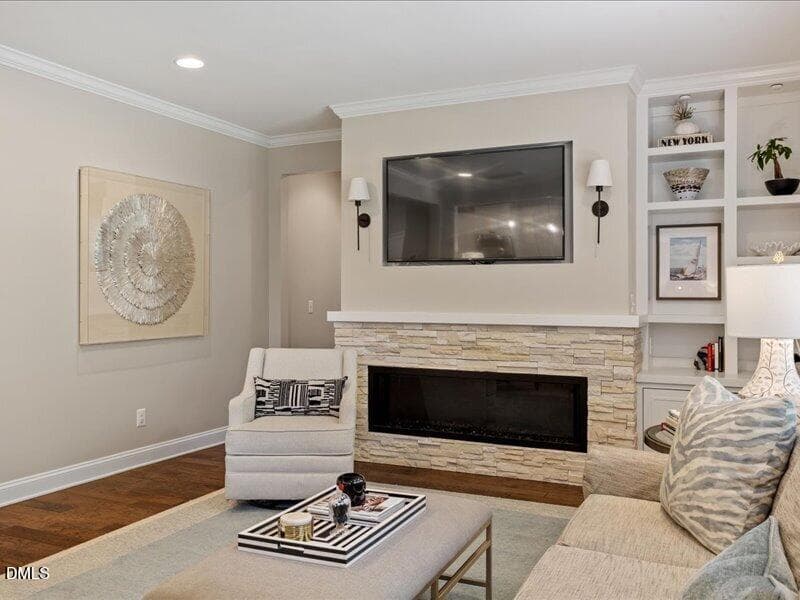 Family Room - 255 Empress Road, Hillsborough, NC 27278, Hillsborough