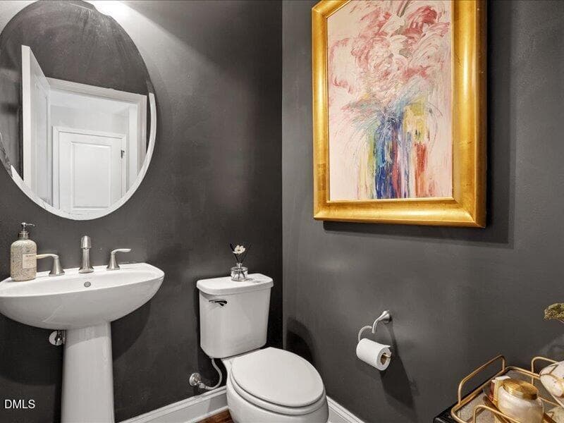 Main Floor Powder Room - 255 Empress Road, Hillsborough, NC 27278, Hillsborough
