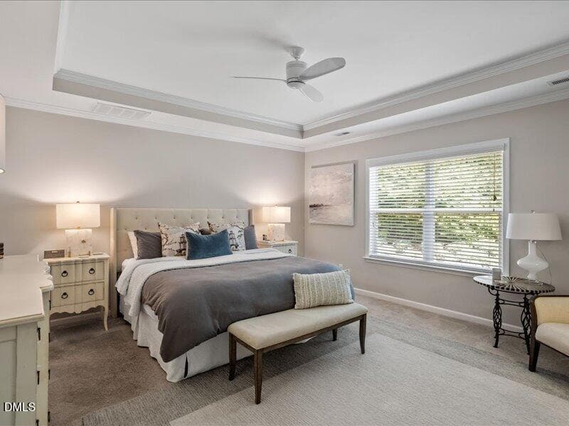 Primary Bedroom - 255 Empress Road, Hillsborough, NC 27278, Hillsborough