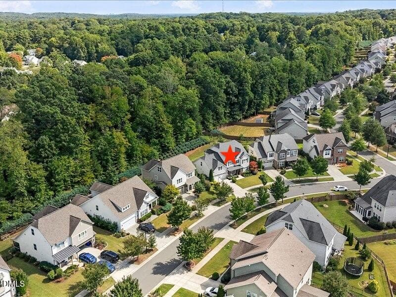 Drone View - 255 Empress Road, Hillsborough, NC 27278, Hillsborough