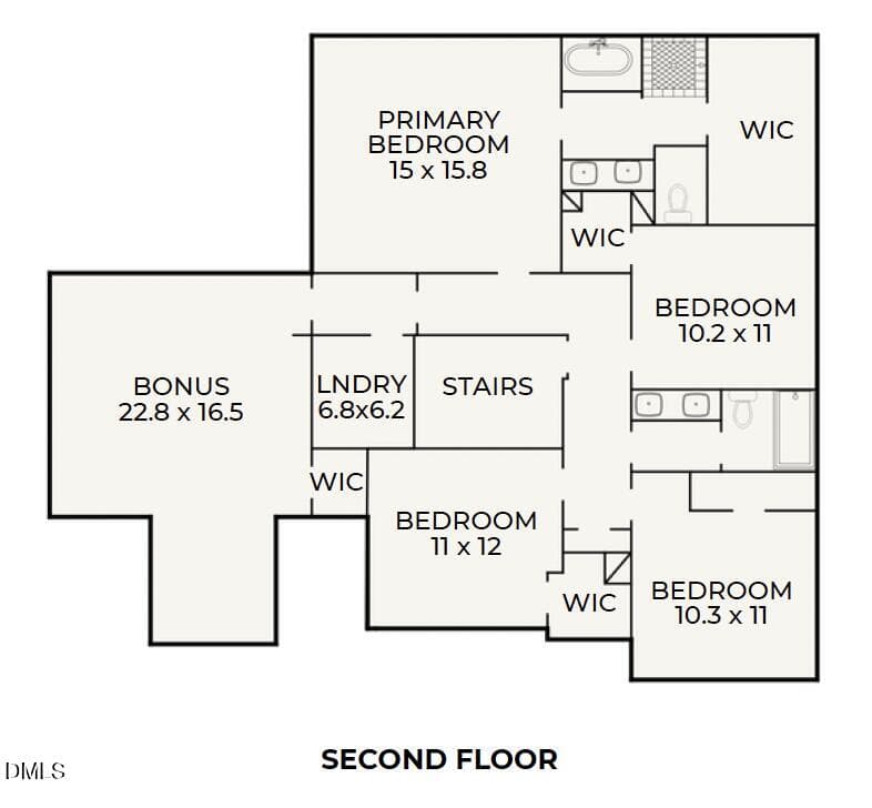Second Floor - 255 Empress Road, Hillsborough, NC 27278, Hillsborough