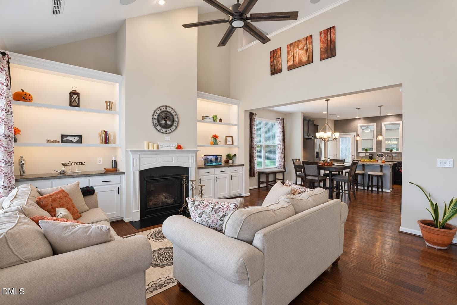 Living Rm - 3565 Massey Ridge Court, Raleigh, NC 27616