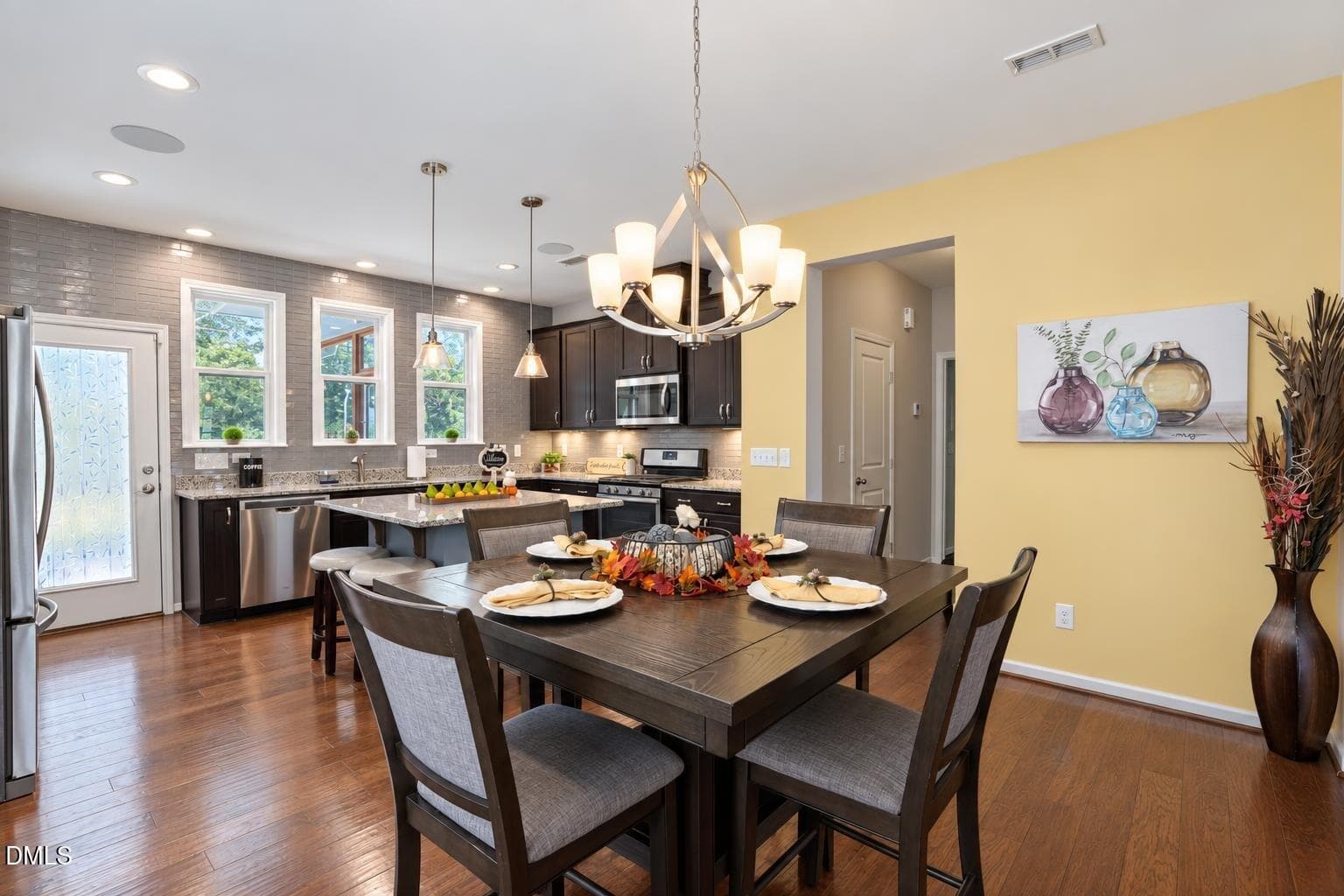 Dining Area - 3565 Massey Ridge Court, Raleigh, NC 27616