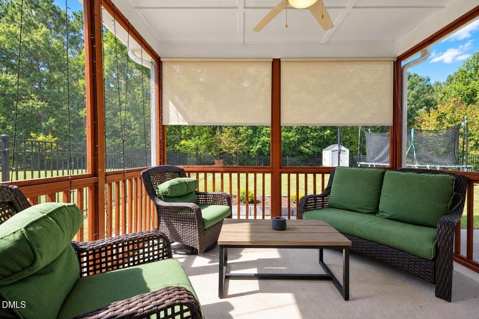 Screened Back Porch - 3565 Massey Ridge Court, Raleigh, NC 27616