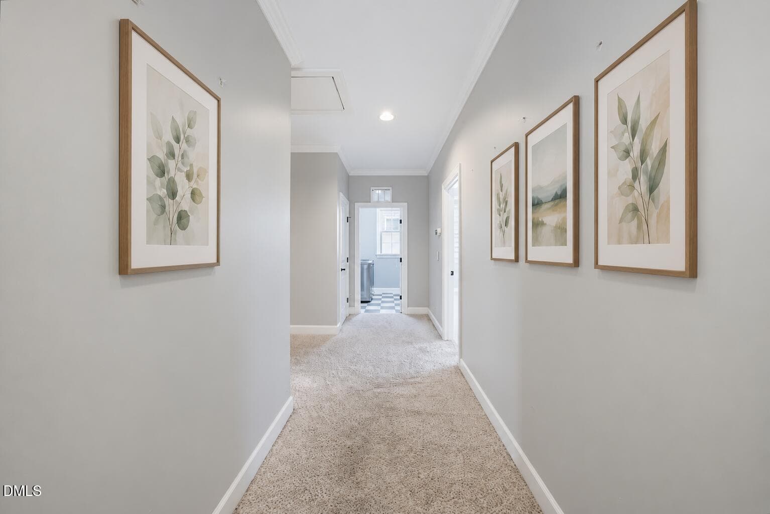 hallway-vs - 1321 English Cottage Lane, Cary, NC 27518