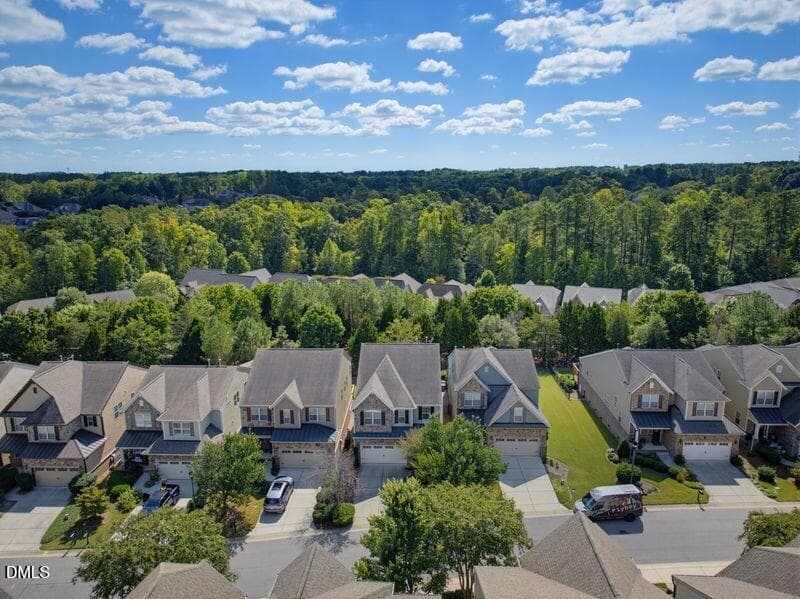 ariealview - 1321 English Cottage Lane, Cary, NC 27518