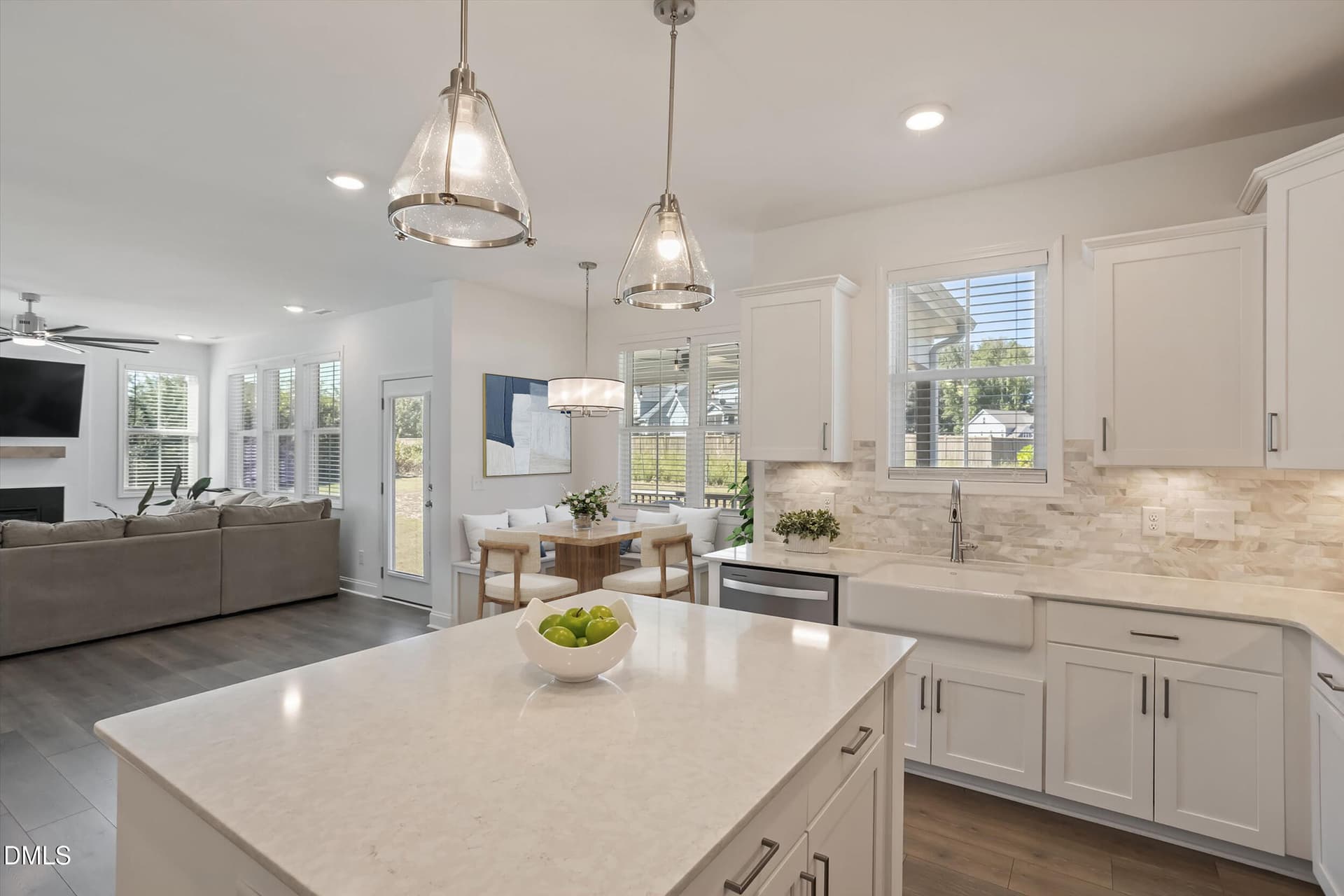 Virtually Staged - 806 Thomas Falls Court, Fuquay Varina, NC 27526