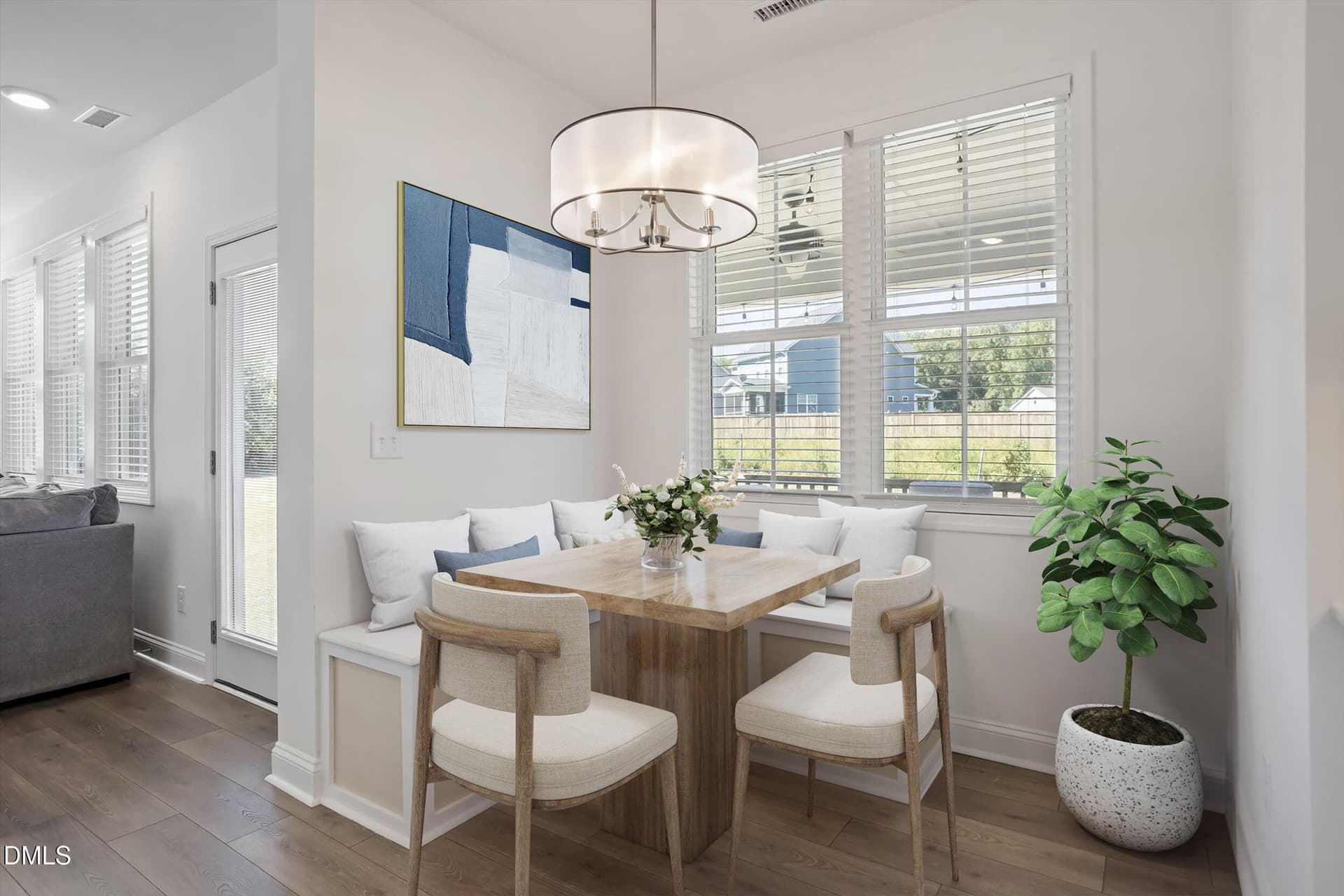Virtually Staged - 806 Thomas Falls Court, Fuquay Varina, NC 27526
