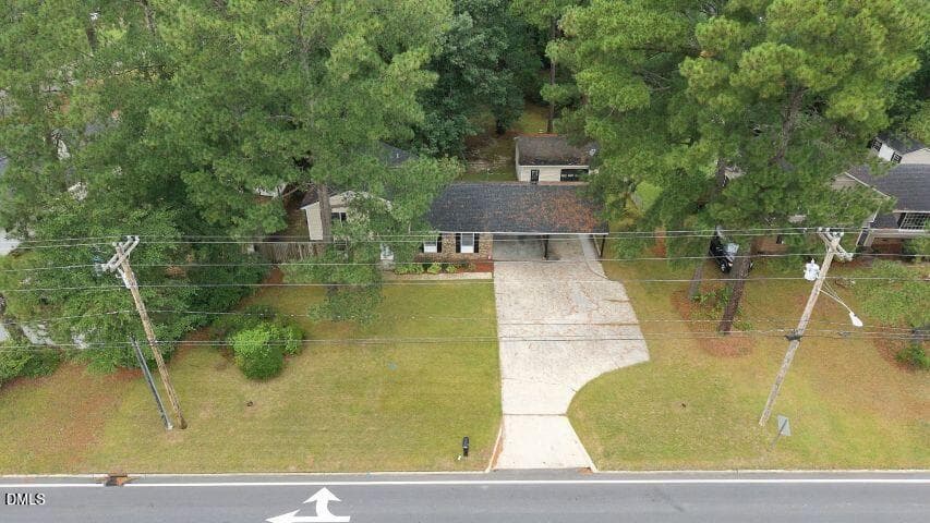 Aerial Front - 2509 Ward Boulevard, Wilson, NC 27893