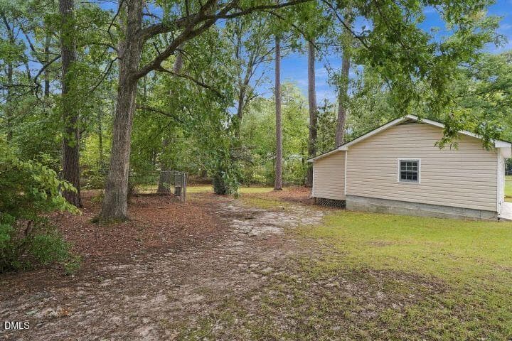 Back yard - 2509 Ward Boulevard, Wilson, NC 27893