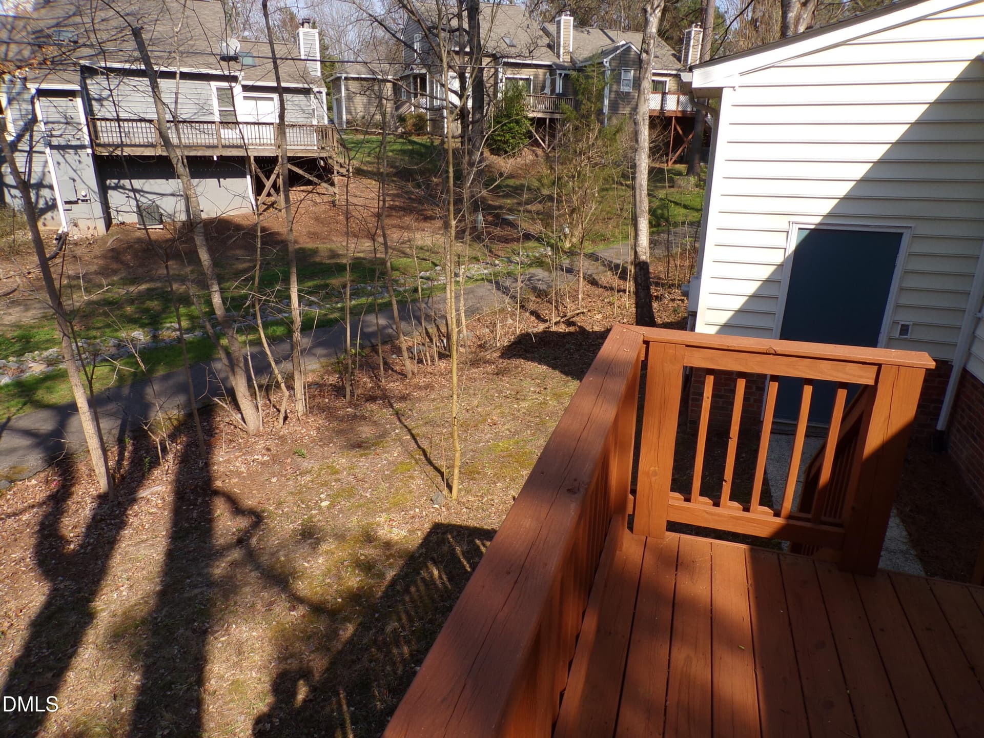 Rear View - 610 Cross Timbers Drive, Durham, NC 27713