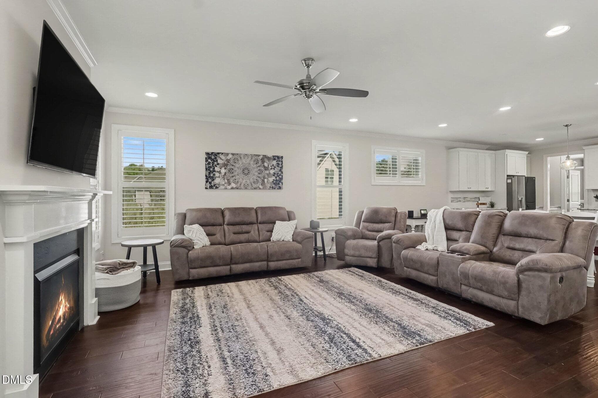 Living Room - 2801 Greenbank Mill Drive, Fuquay Varina, NC 27526, Fuquay Varina