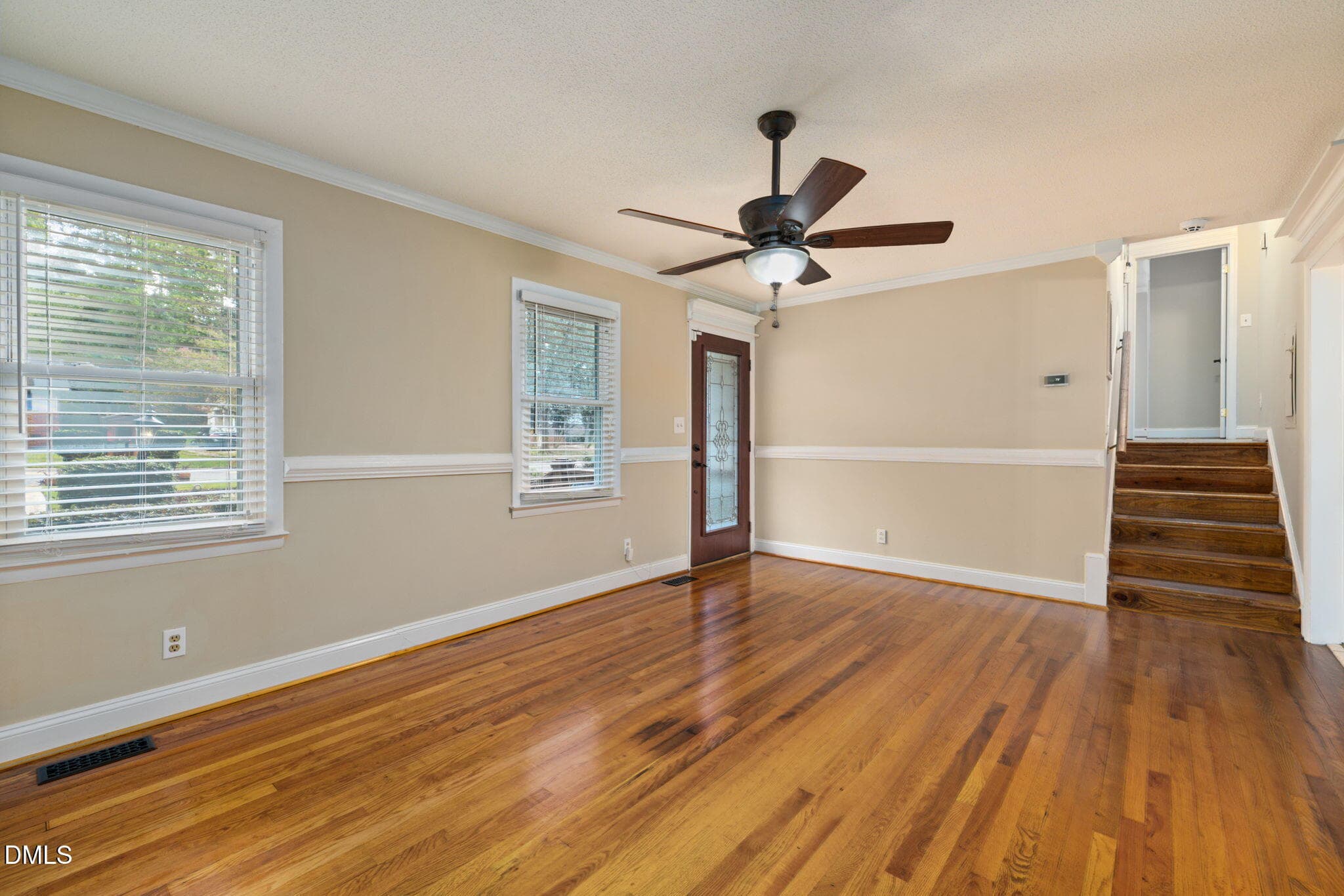 Living Room to Split Level - 2108 Sierra Drive, Raleigh, NC 27603