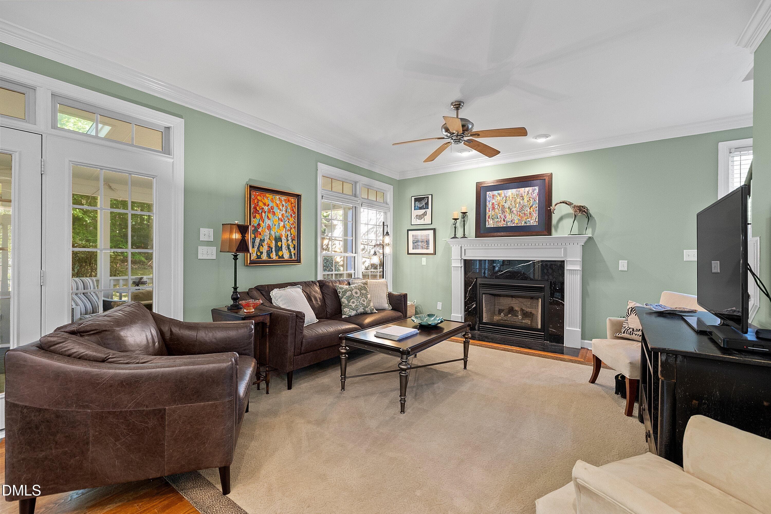 Living Room - 3914 Sterling Ridge Lane, Durham, NC 27707
