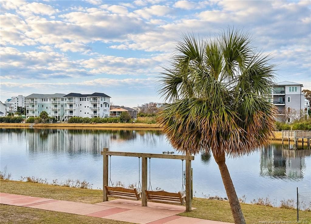 View from Deck - 219 Atlanta Avenue 1A, Carolina Beach, NC 28428