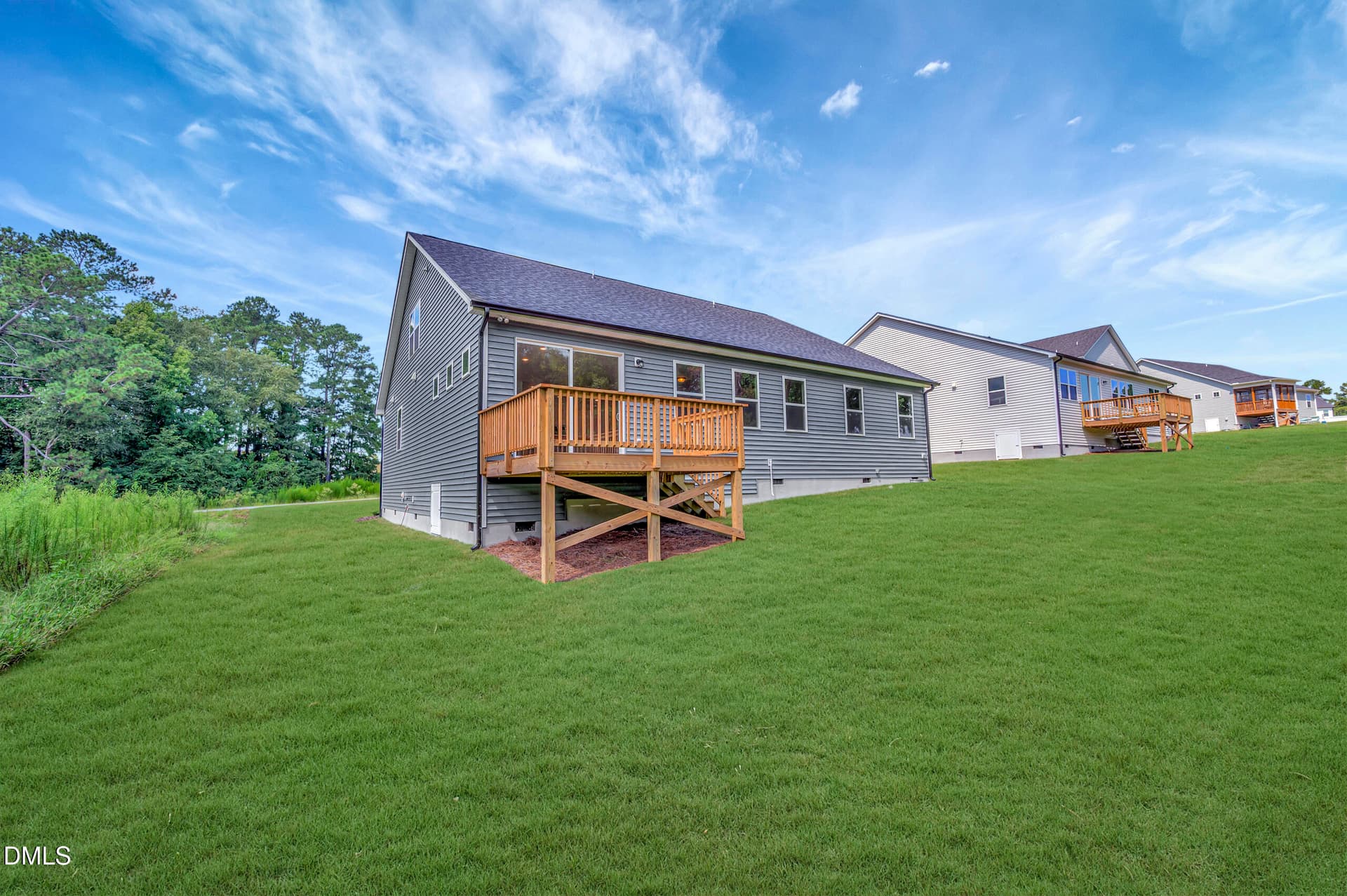 Rear View - 144 Golfview Avenue, Benson, NC 27504