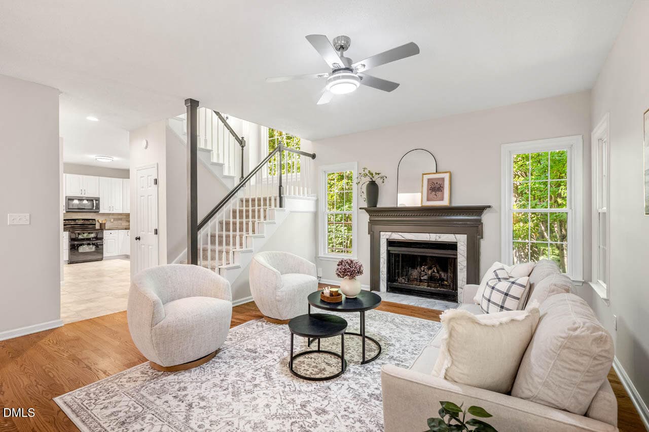Family Room - 5516 Bridford Place, Raleigh, NC 27613