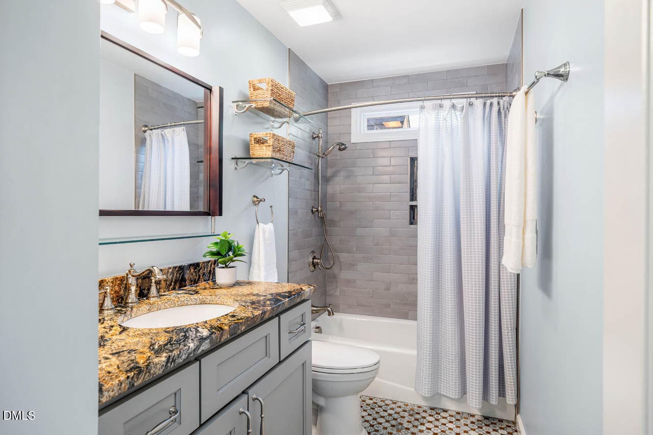Upstairs Hall Bathroom - 5516 Bridford Place, Raleigh, NC 27613