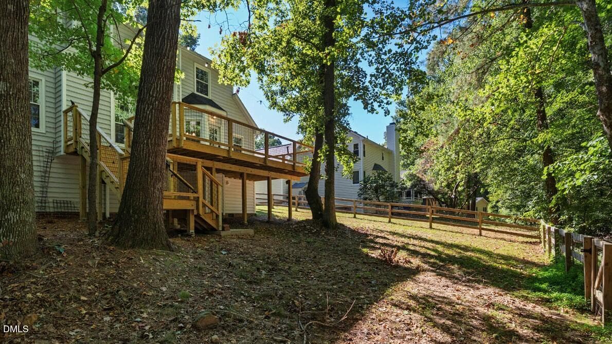 Backyard - 5516 Bridford Place, Raleigh, NC 27613
