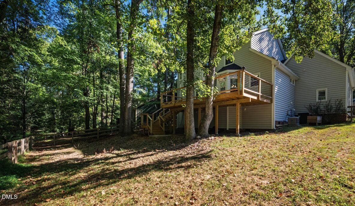 Backyard - 5516 Bridford Place, Raleigh, NC 27613