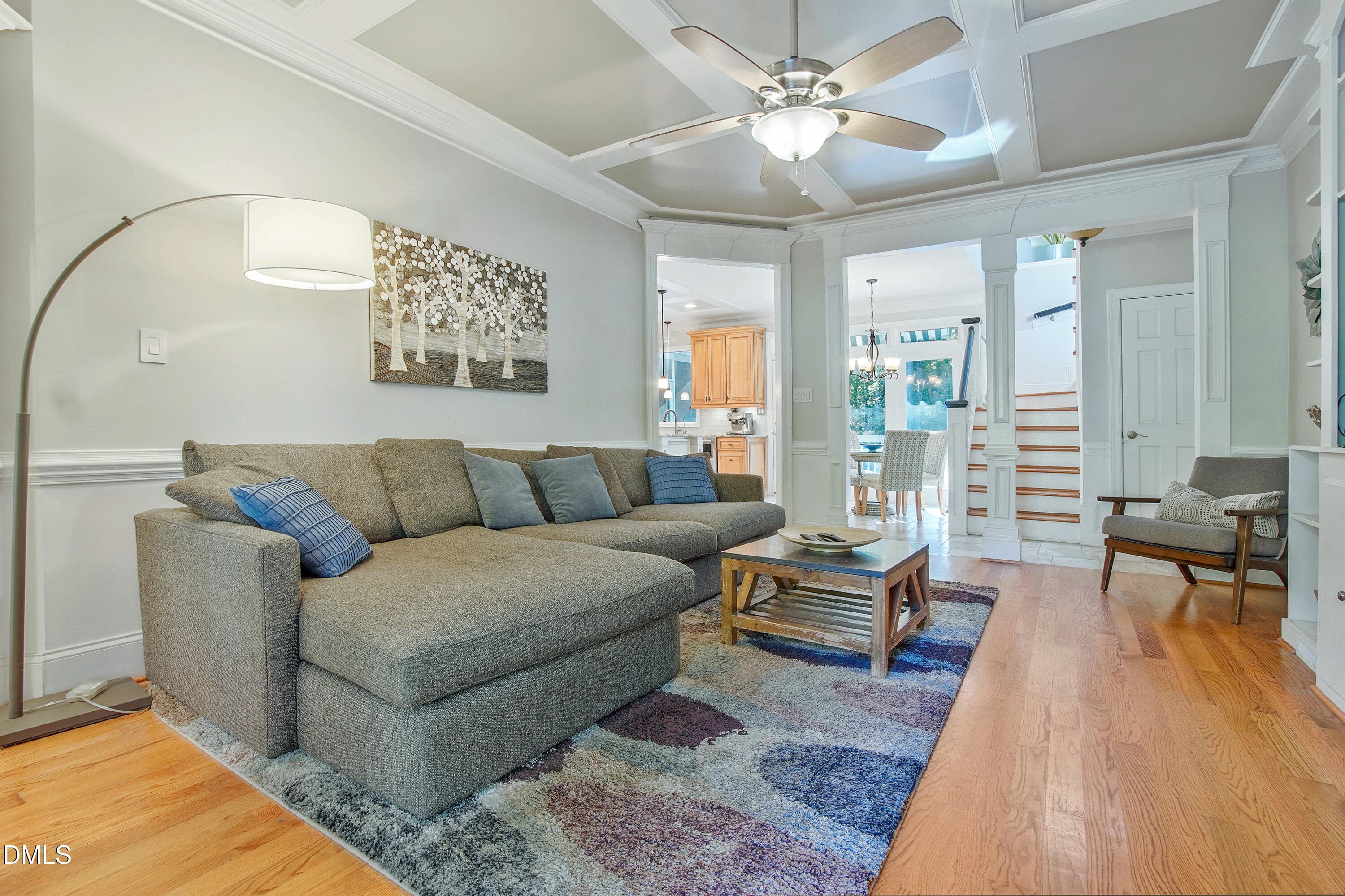Living Room - 4109 Millyork Court, Apex, NC 27539