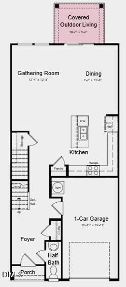 Main Level - 8825 Malmesbury Lane, Wake Forest, NC 27587
