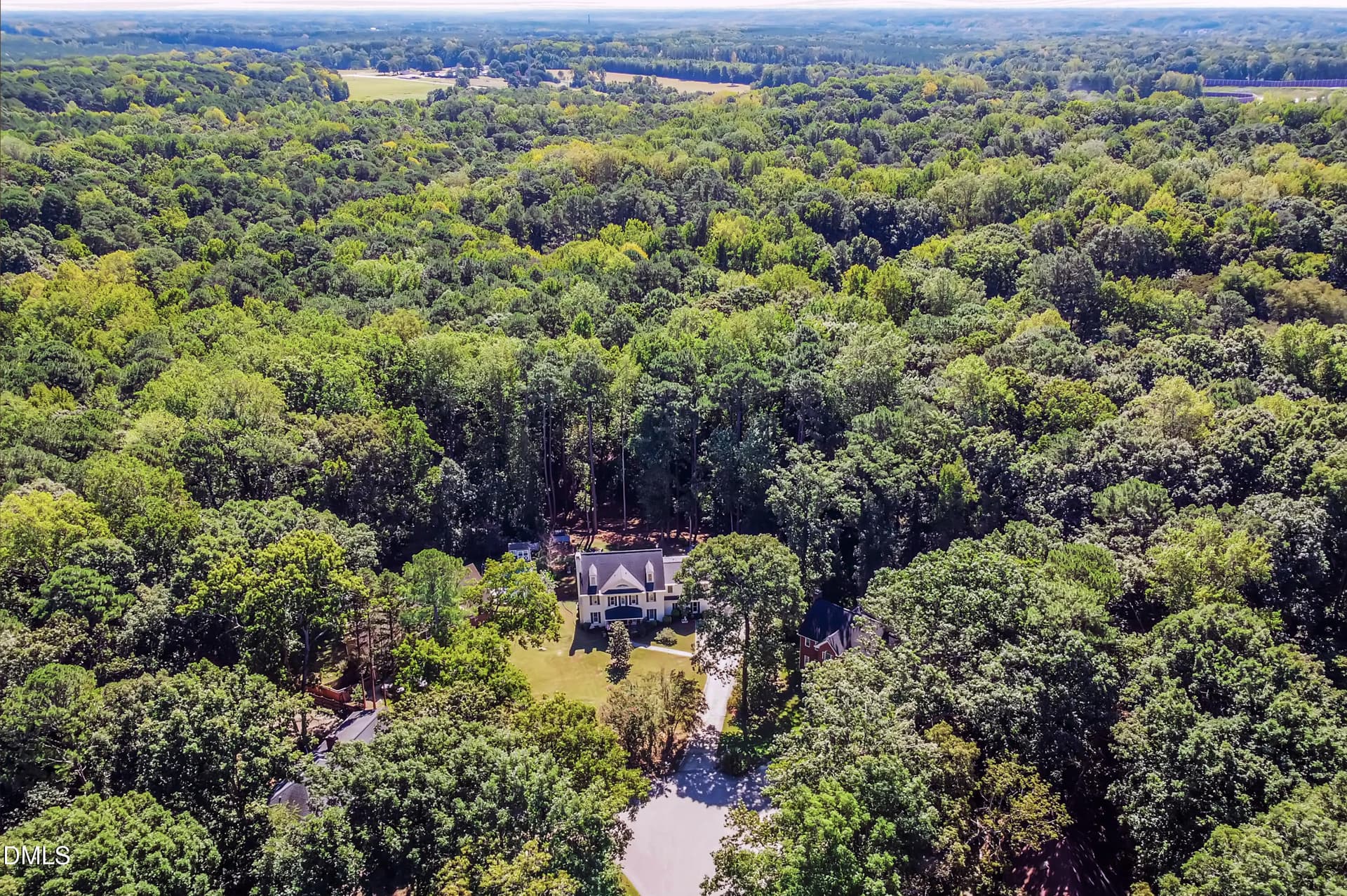 Aerial - 4109 Millyork Court, Apex, NC 27539
