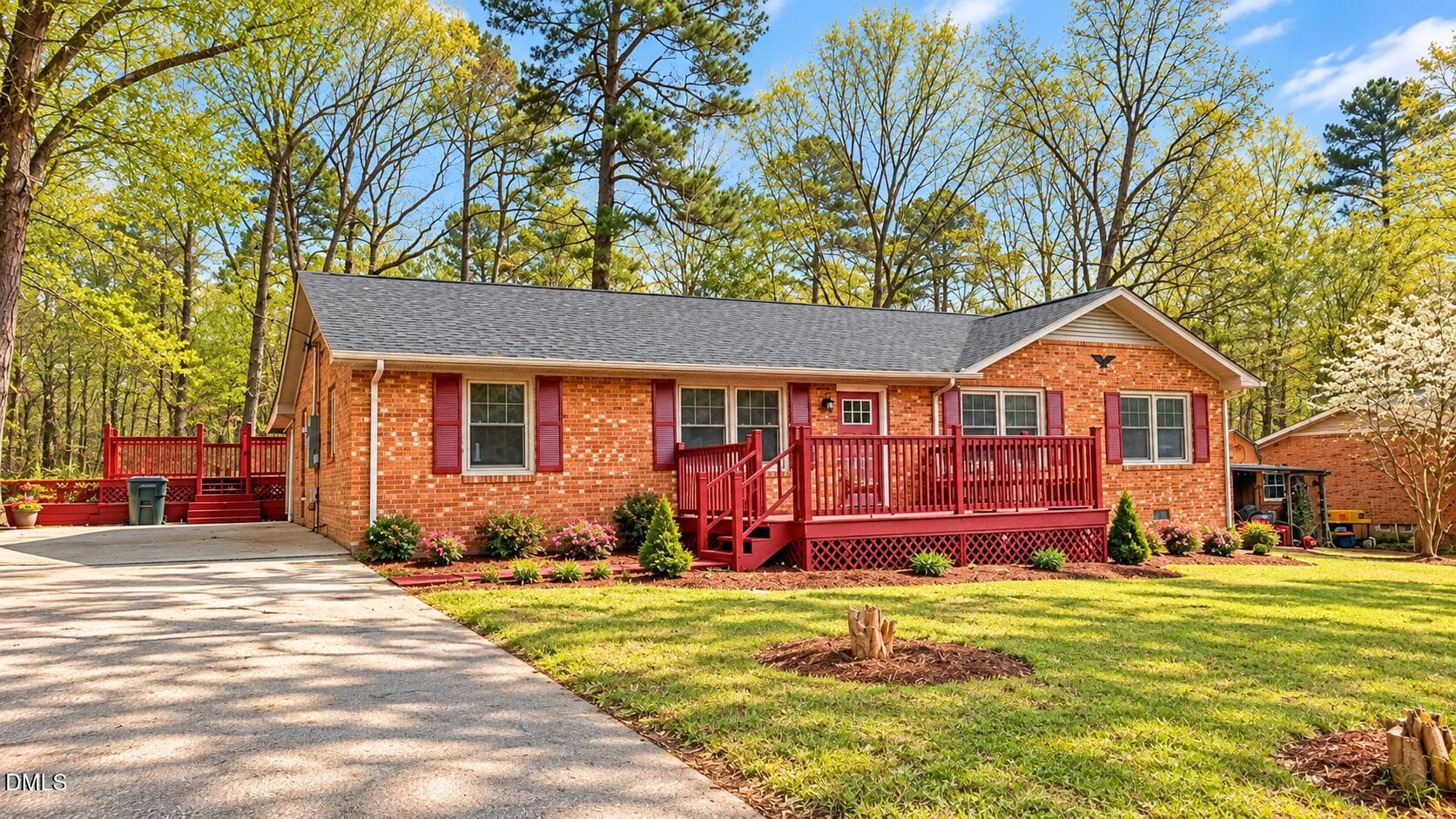 Front view - 1209 Snow Hill Road, Durham, NC 27712