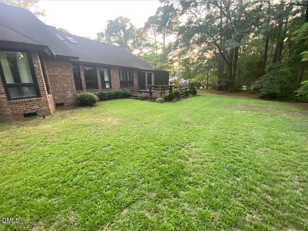 Yard_BL_Backyard after cut - 432 Dogwood Trail, Goldsboro, NC 27534