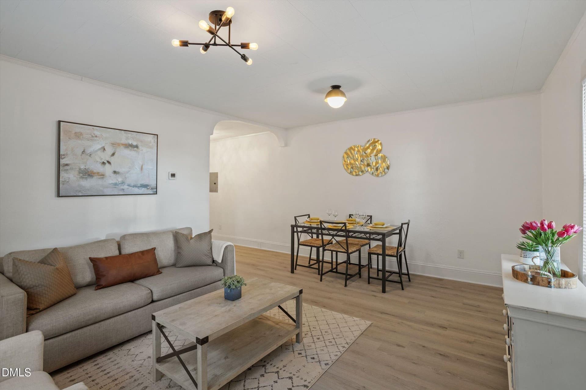 Unit A Living/Dining - 1605 Fayetteville Street, Durham, NC 27707