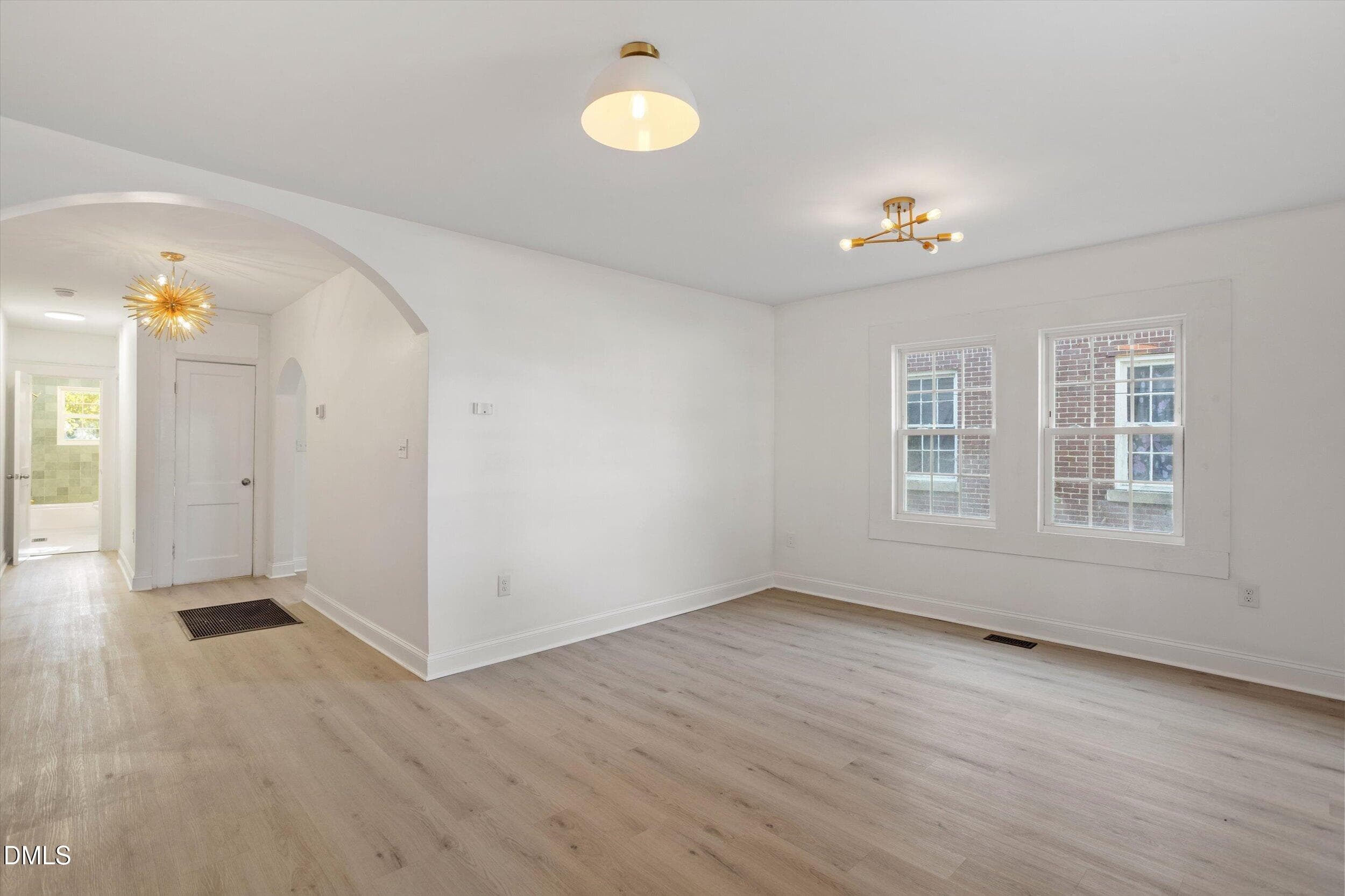 Unit B Living / Dining - 1605 Fayetteville Street, Durham, NC 27707, Durham