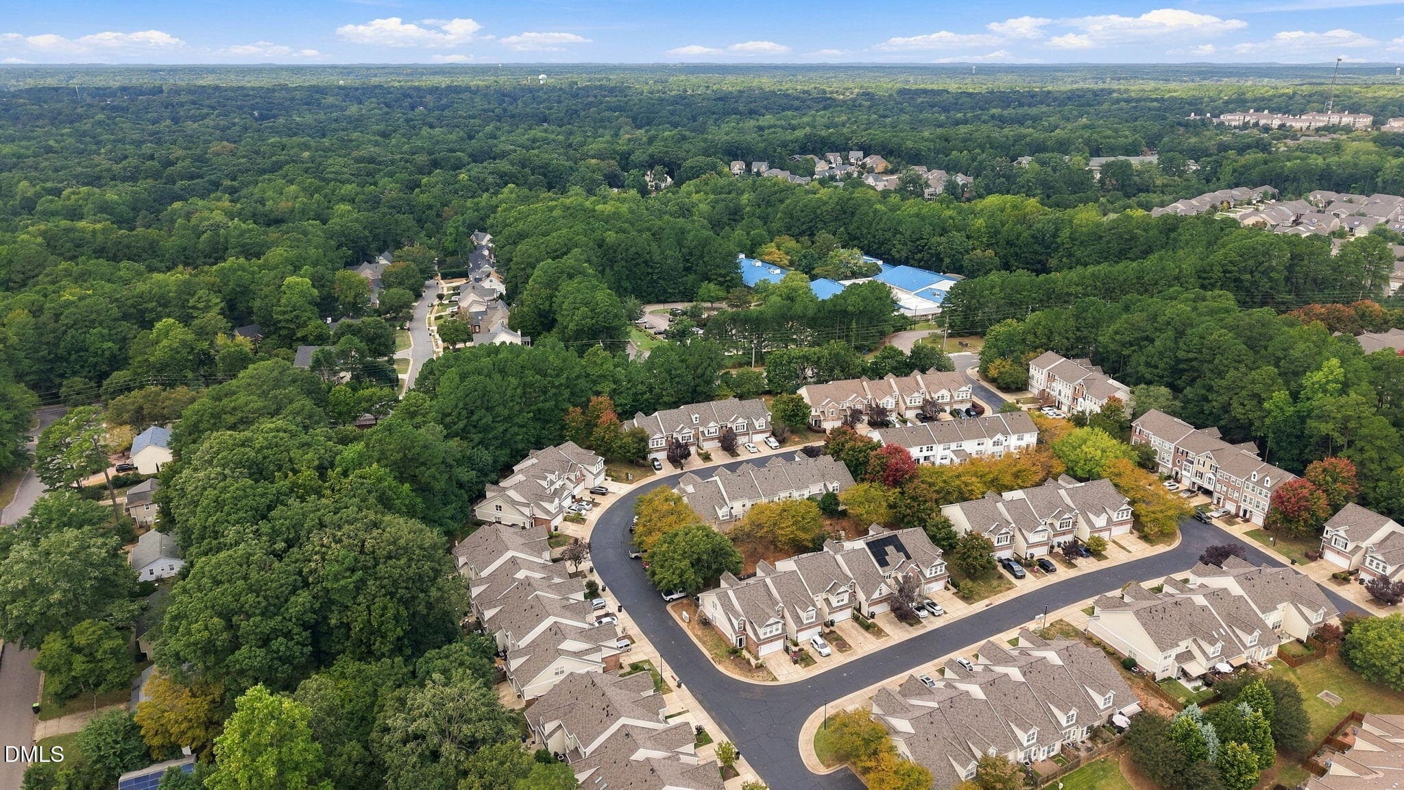 Aerial (2) - 825 Swan Neck Lane, Raleigh, NC 27615