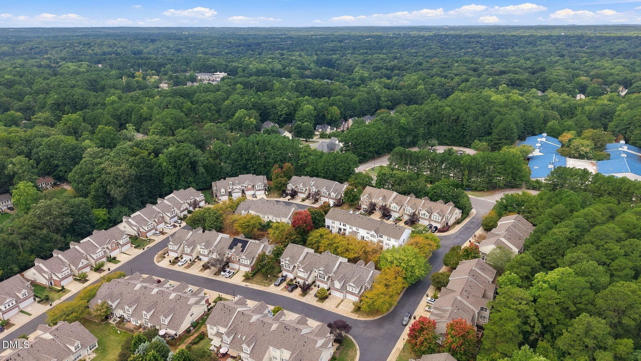 Aerial (3) - 825 Swan Neck Lane, Raleigh, NC 27615