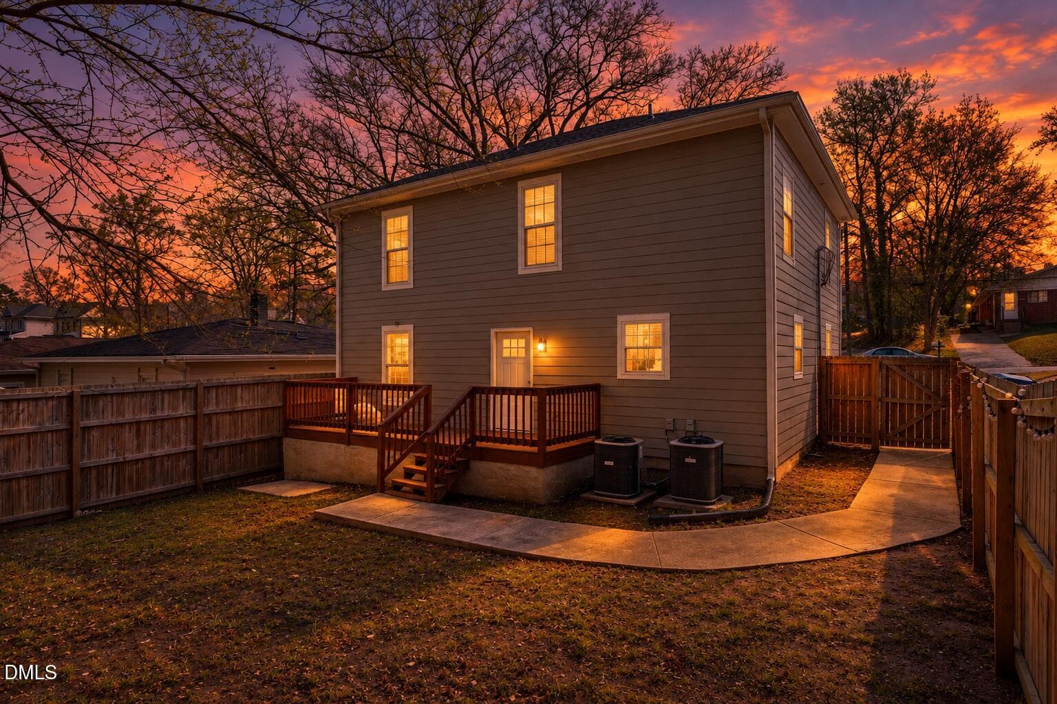 Fenced-In Backyard - 1406 South Street, Durham, NC 27707