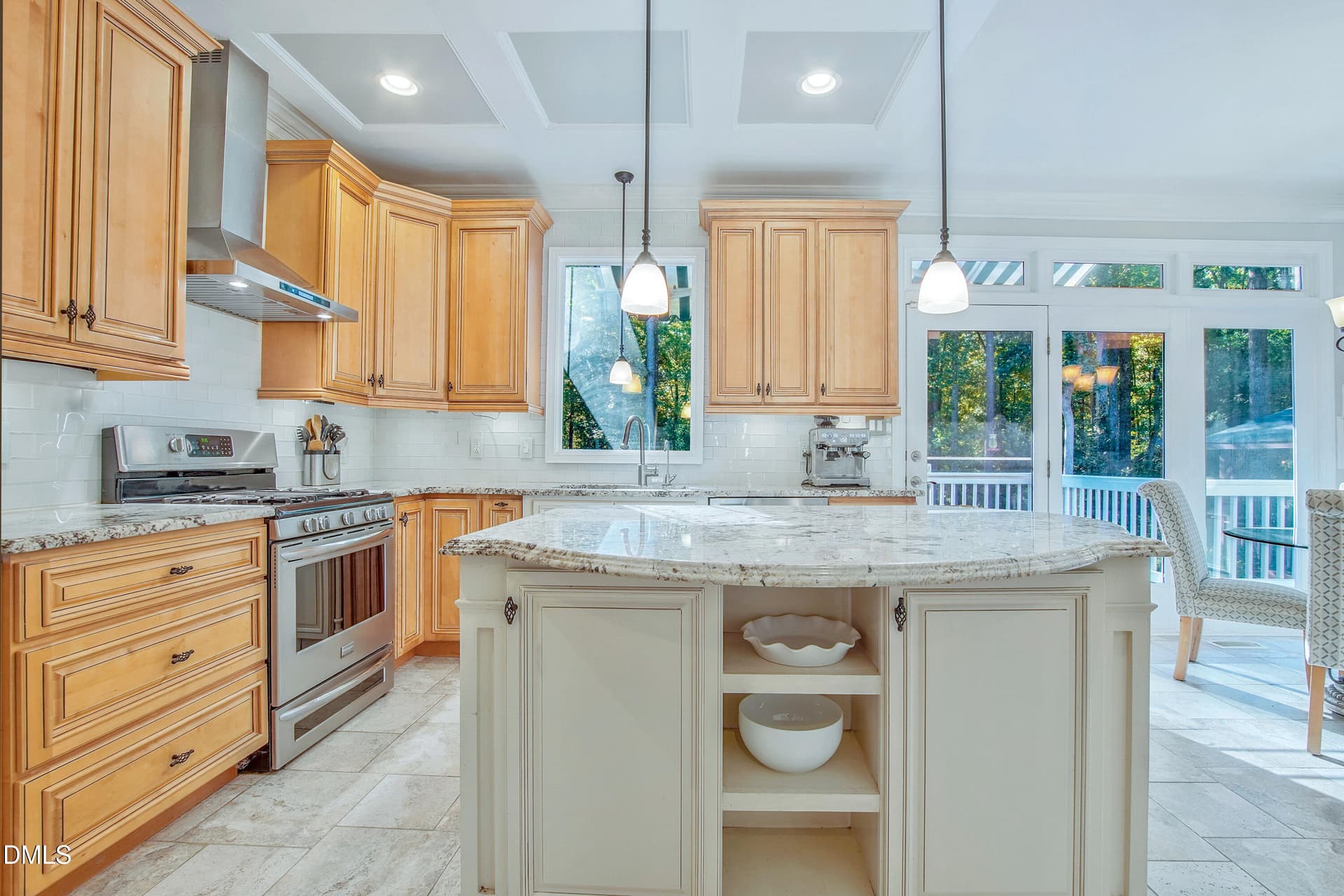 Kitchen Island - 4109 Millyork Court, Apex, NC 27539